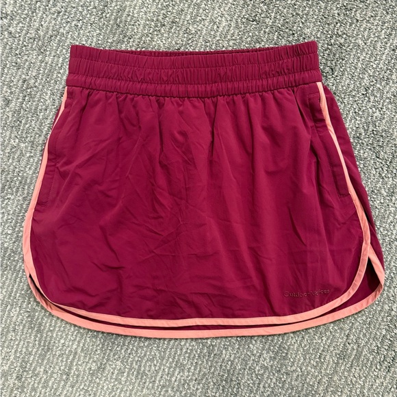 Outdoor Voices Pants - Outdoor Voices Exercise Skirt Built-In Shorts Berry Pink Athletic Skort XS